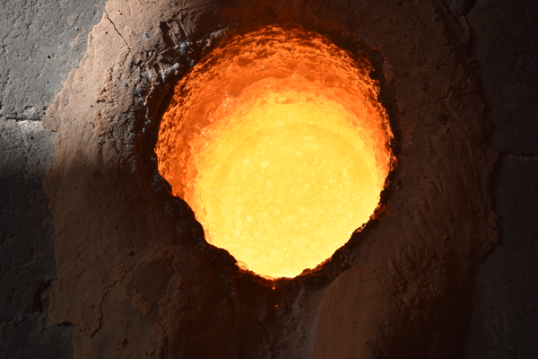 کوره 400 کیلوگرمی، القایی